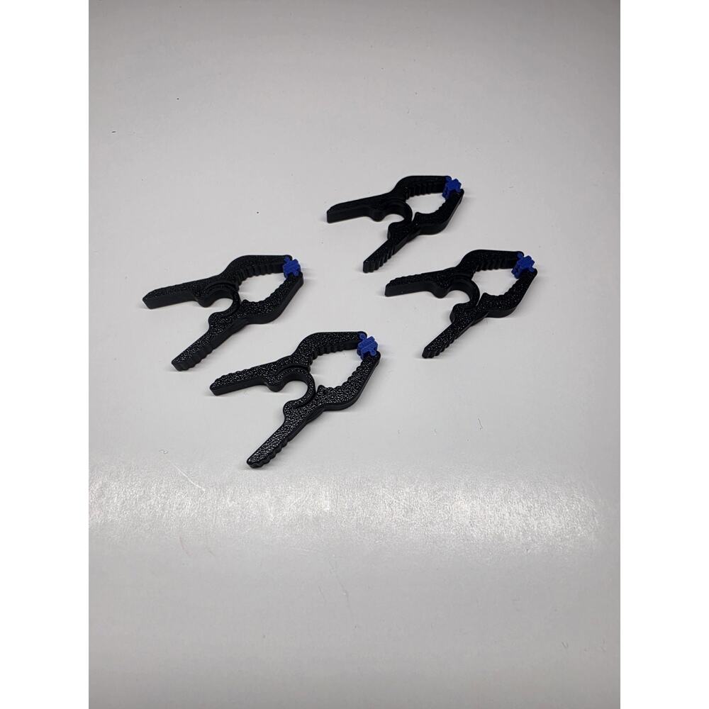 Set Of 4 3d Printed Spring Clamps 4 PC 2.5" Plastic New Set. Made In USA 🇺🇸
